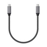 Satechi USB4 PD 100W Kabel USB-C til USB-C - 25cm - Sort