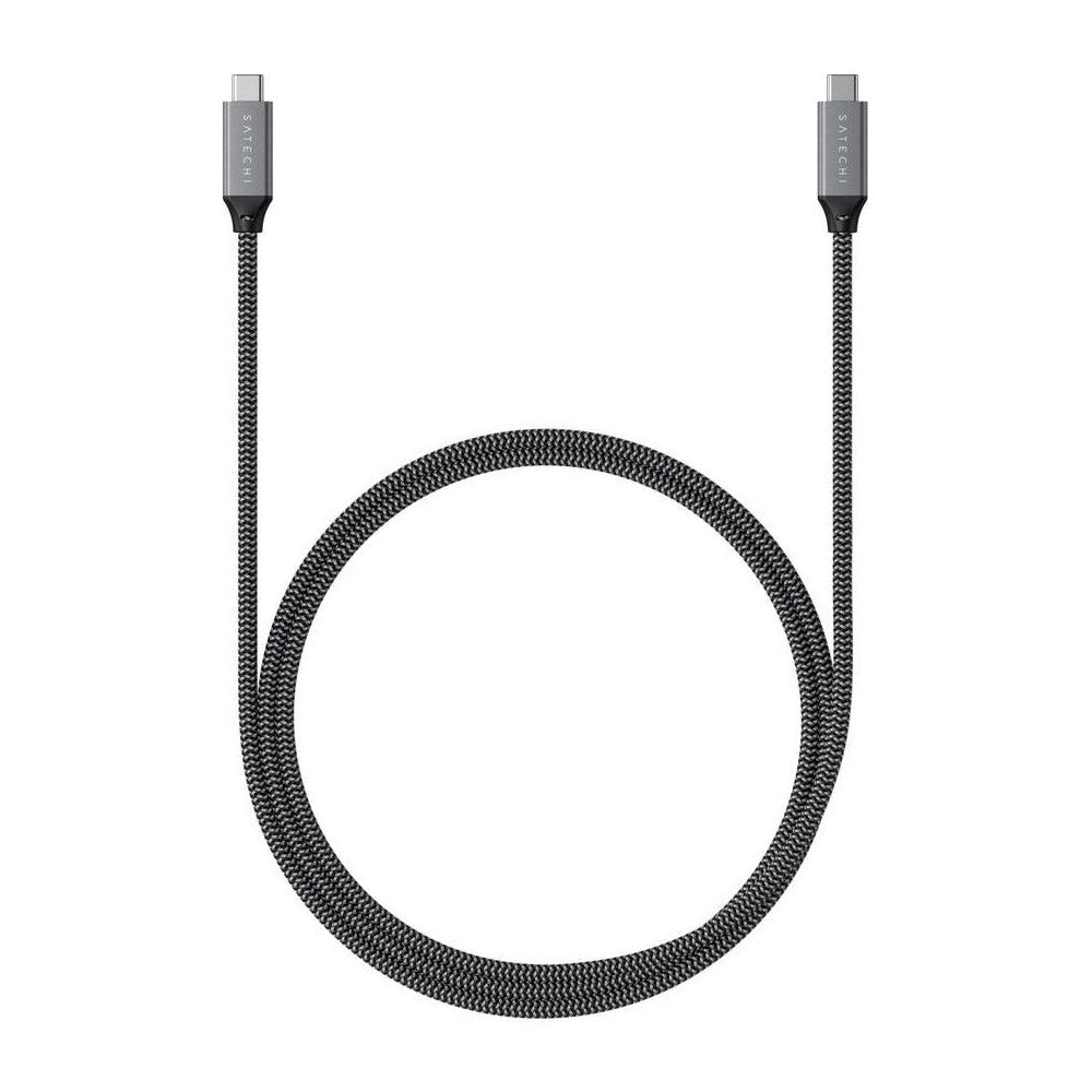 Satechi USB4 PD 100W Kabel USB-C til USB-C - 80cm - Sort