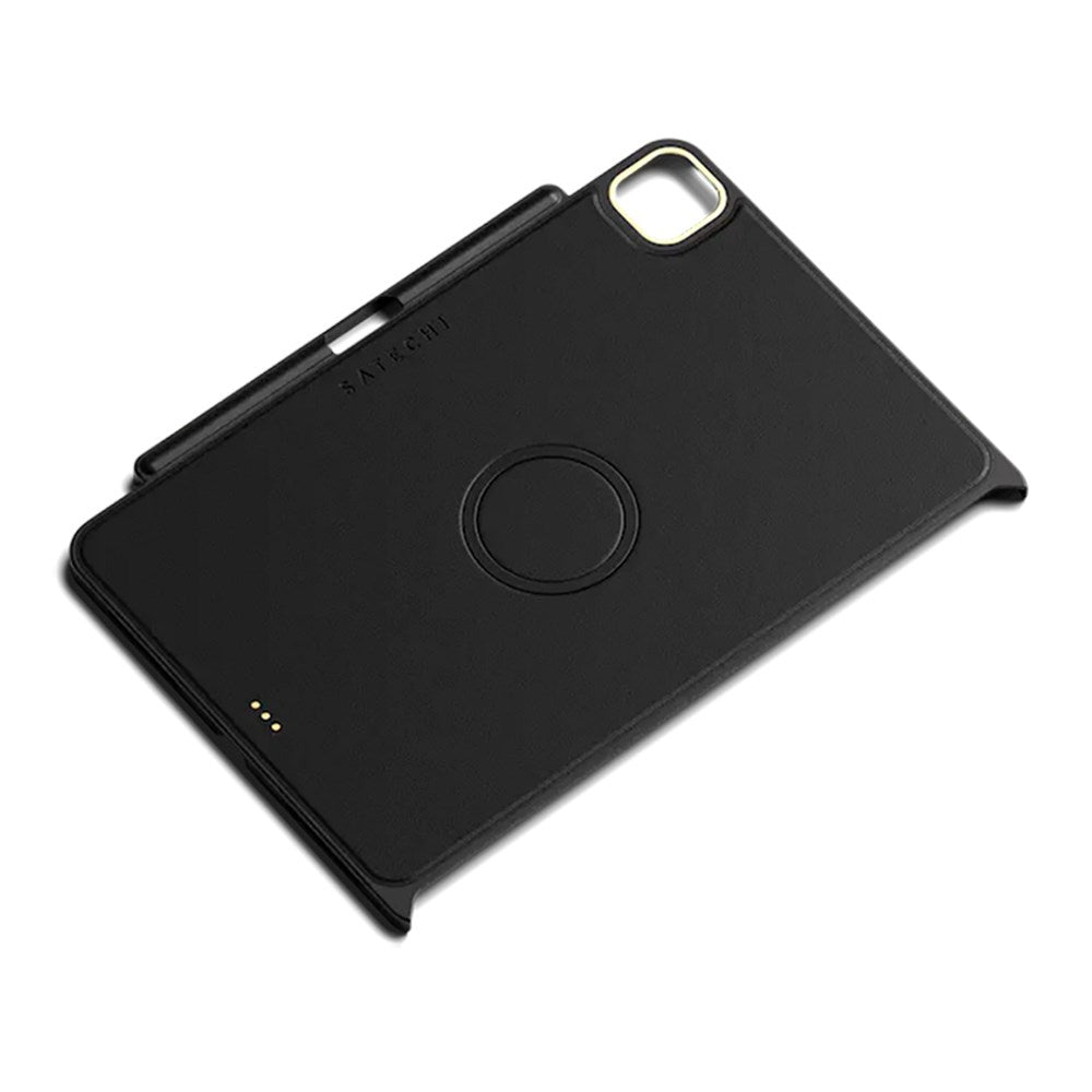 iPad Pro 11" ( 2022 / 2021 / 2020 / 2018) Satechi Magnetisk Vegansk Læder Bagside Cover - Sort