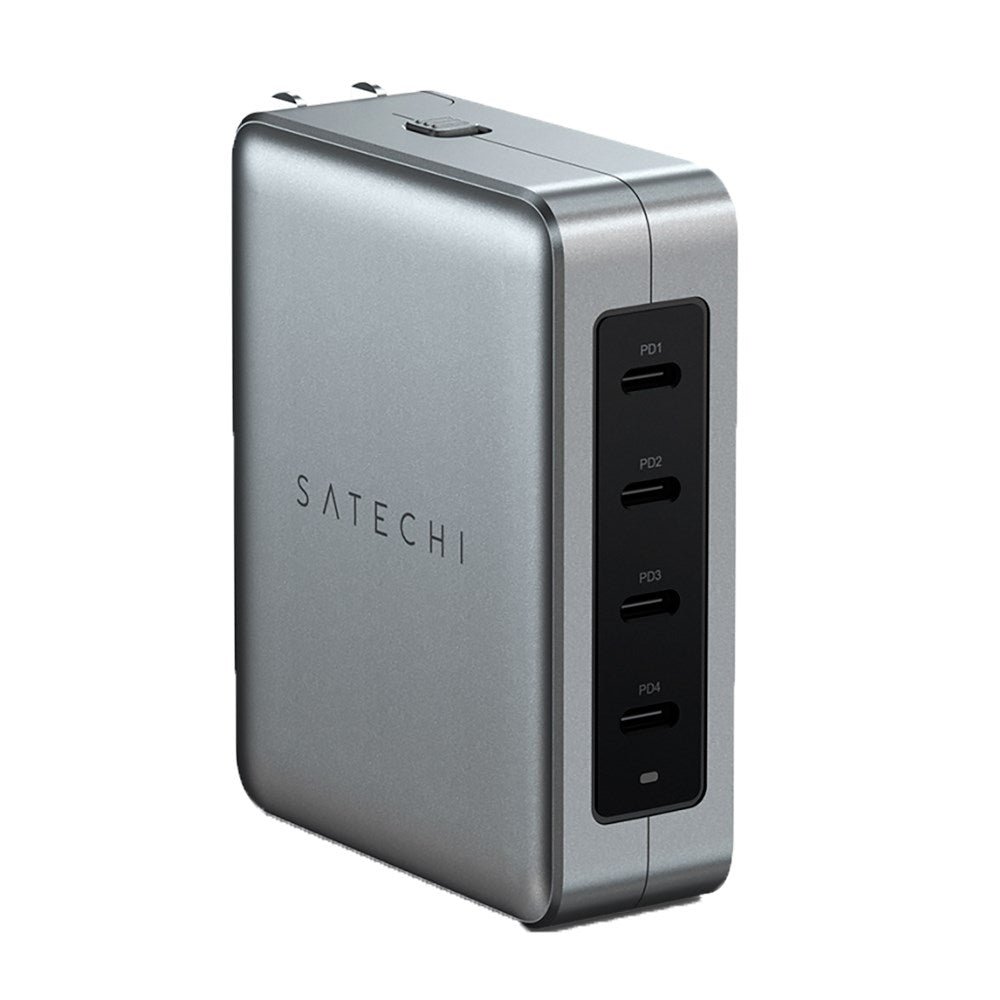 Satechi 145W USB-C GaN PD Travel Charger 4 x USB-C - Space Grey