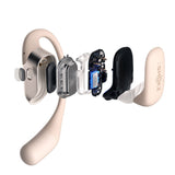 Shokz OpenFit True Wireless Høretelefoner - Beige