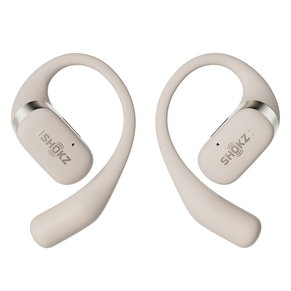 Shokz OpenFit True Wireless Høretelefoner - Beige