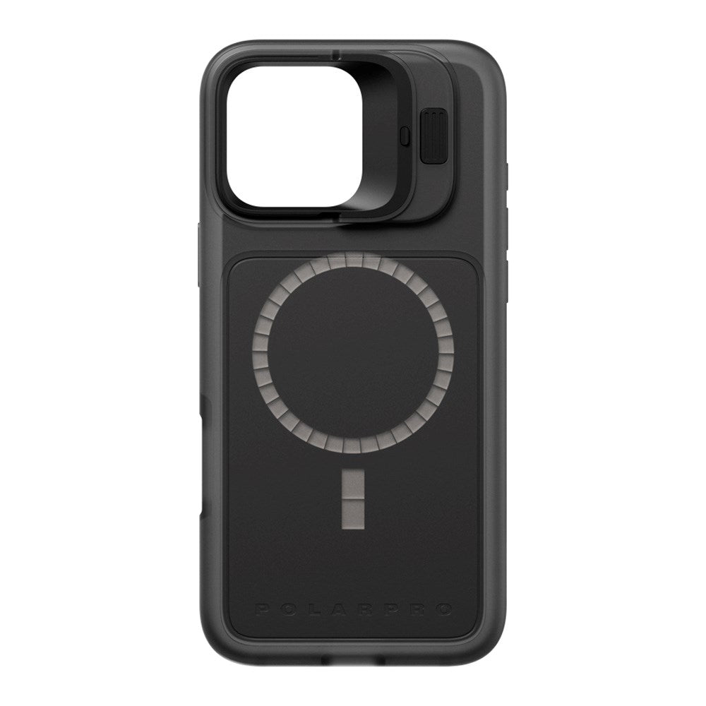 iPhone 16 Pro Max PolarPro LiteChaser 16 Base Bagside Cover - MagSafe Kompatibel - Sort