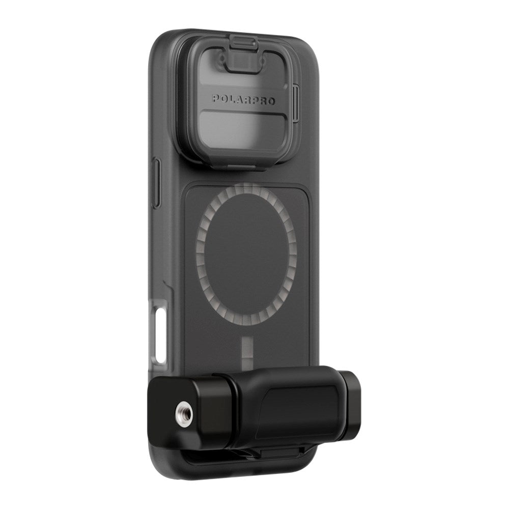 iPhone 16 Pro Max PolarPro LiteChaser 16 Base Bagside Cover - MagSafe Kompatibel - Sort