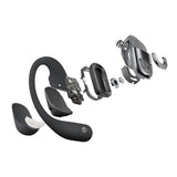 Shokz OpenFit 2+ True Wireless Høretelefoner - Open-Ear - Sort