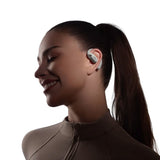 Shokz OpenFit 2+ True Wireless Høretelefoner - Open-Ear - Grå