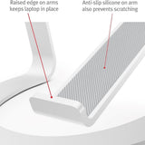 Twelve South Laptop / MacBook Stander Curve SE - Sølv