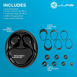 JLab Work Buds True Wireless In-Ear Høretelefoner - Sort