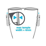 JLab - JBuds Frames Wireless Open-Ear Headphones - Sort