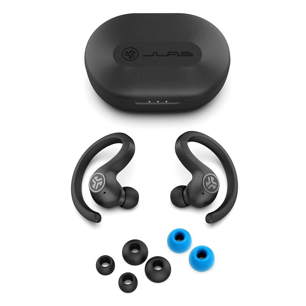 JLab JBuds Air Sport True Wireless In-Ear Høretelefoner - Sort