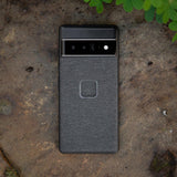 Peak Design Google Pixel 7 Pro Stof Cover m. SlimLink Beslag - MagSafe Kompatibel - Charcoal