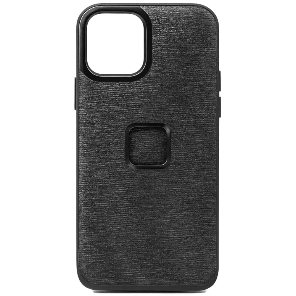 Peak Design iPhone 12 / 12 Pro Stof Cover m. SlimLink Beslag - MagSafe Kompatibel - Charcoal