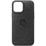 Peak Design iPhone 12 Pro Max Stof Cover m. SlimLink Beslag - MagSafe Kompatibel - Charcoal