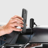 Peak Design Car Mount Mobilholder m. 15W Trådløs Opladning til Instrumentbræt - MagSafe Kompatibel - Sort