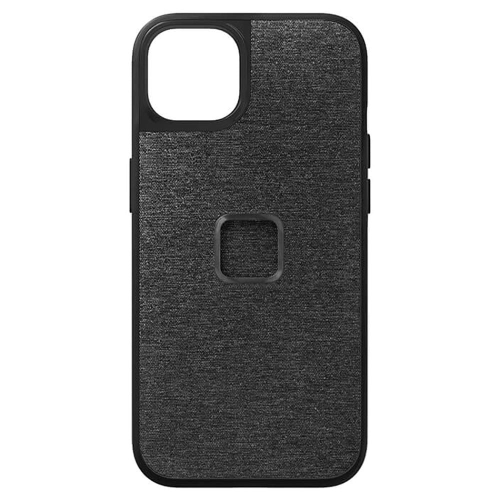 Peak Design iPhone 14 Plus Stof Cover m. SlimLink Beslag - MagSafe Kompatibel - Charcoal