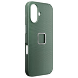 Peak Design iPhone 16 Stof Cover m. SlimLink Beslag - MagSafe Kompatibel - Sage