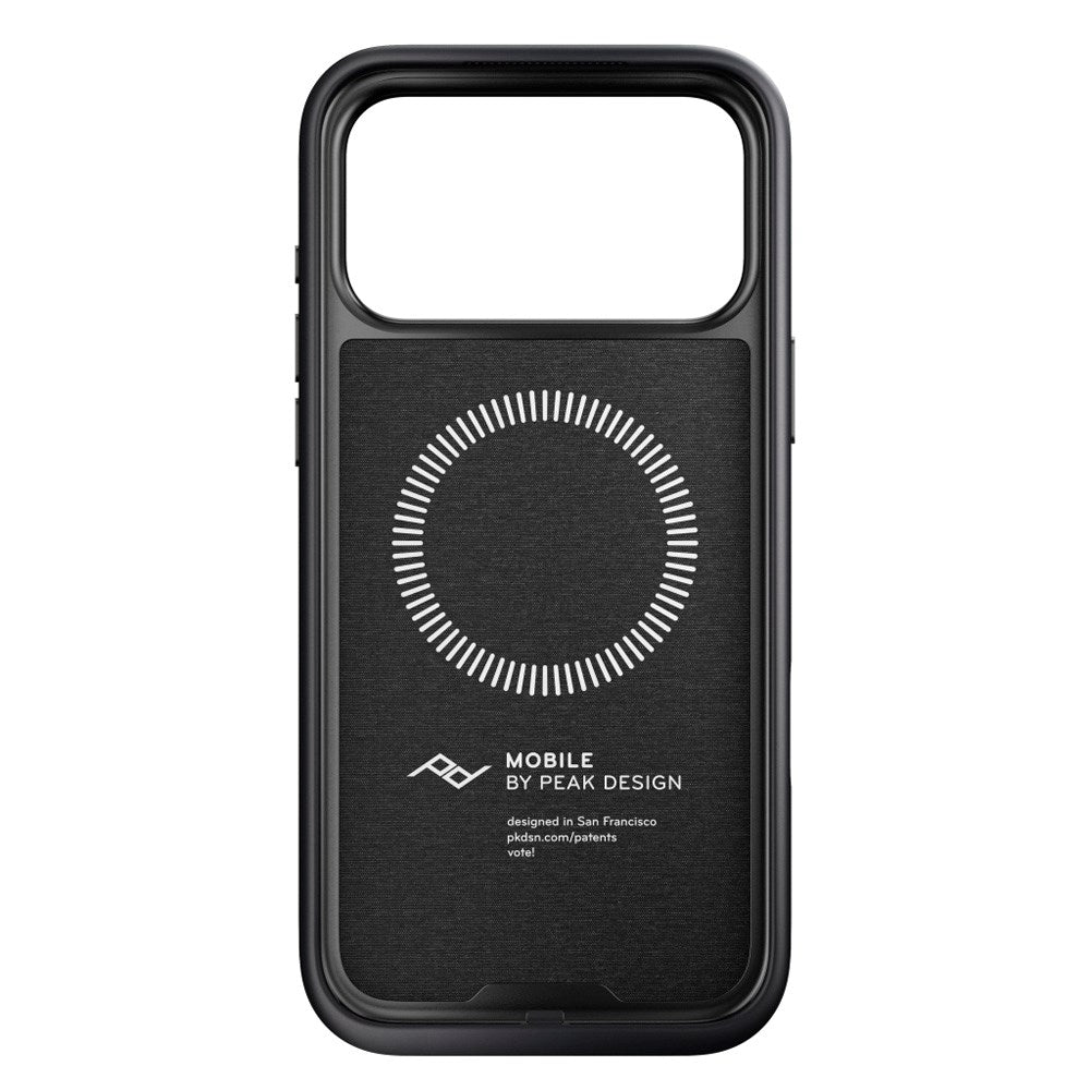 Peak Design - iPhone 17 Pro Max Everyday Fabric Cover - MagSafe Kompatibel - Charcoal