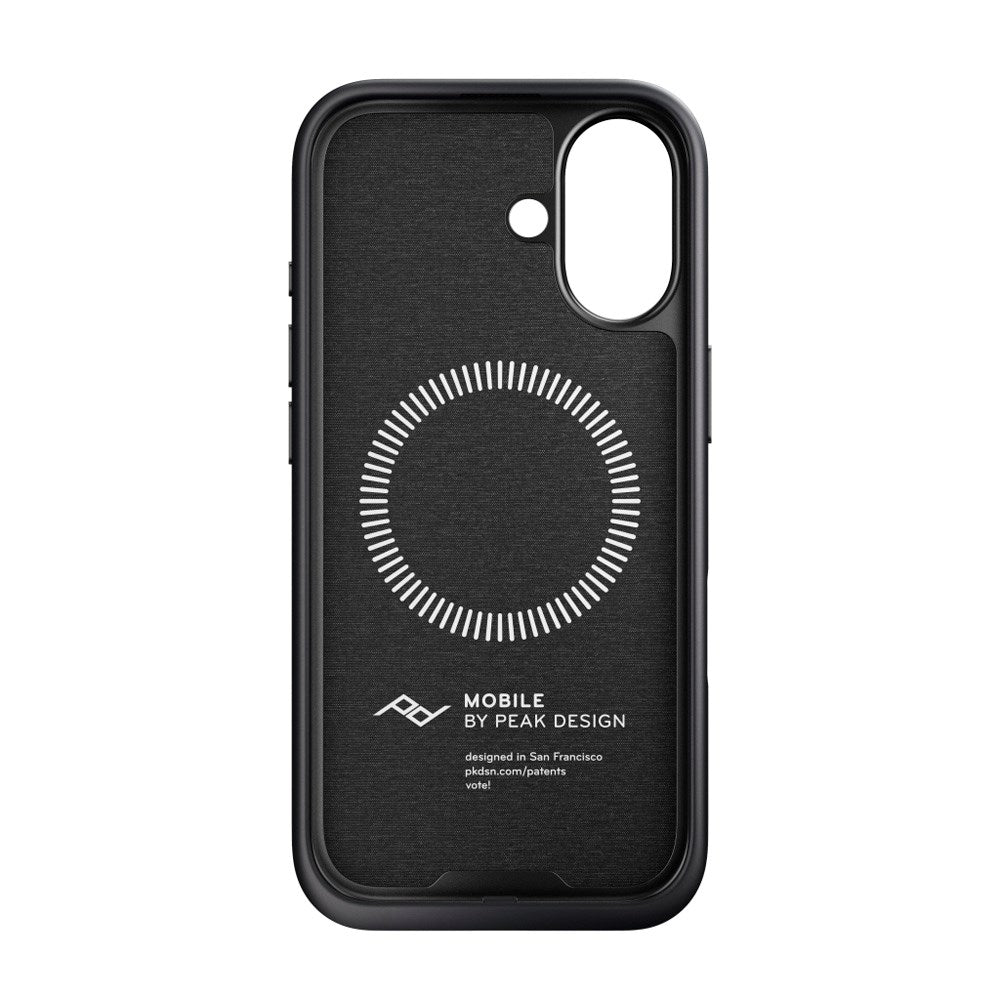 Peak Design - iPhone 17 Everyday Fabric Cover - MagSafe Kompatibel - Charcoal