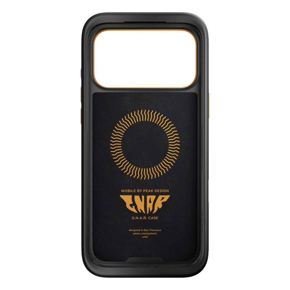 Peak Design - iPhone 17 Pro Max GNAR Cover - MagSafe Kompatibel - Black