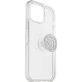 OTTERBOX + POPSOCKETS Symmetry Series iPhone 13 Pro Max Håndværker Cover m. Indbygget PopGrip - Gennemsigtig