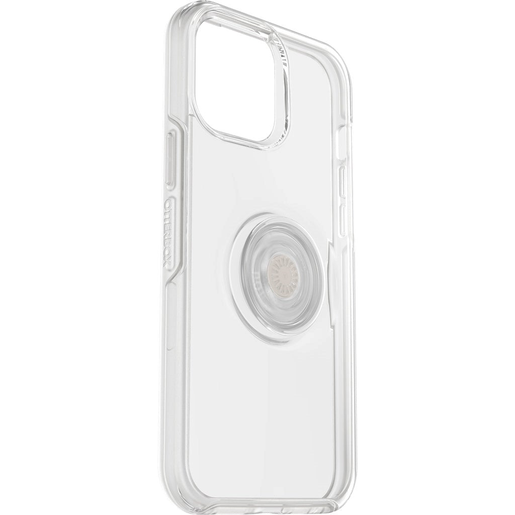 OTTERBOX + POPSOCKETS Symmetry Series iPhone 13 Pro Max Håndværker Cover m. Indbygget PopGrip - Gennemsigtig