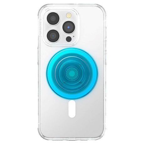 POPSOCKETS PopGrip Electric Blue Translucent MagSafe - Stander & Greb