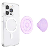 POPSOCKETS PopGrip Opalescent Clear MagSafe- Stander & Greb