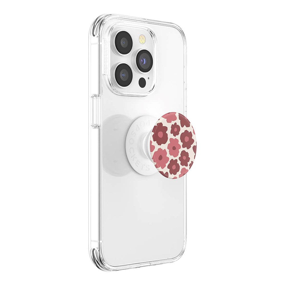 POPSOCKETS PopGrip Original Mauve Floral Aftageligt Greb m. Standerfunktion