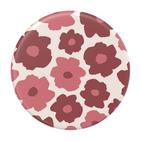 POPSOCKETS PopGrip Original Mauve Floral Aftageligt Greb m. Standerfunktion