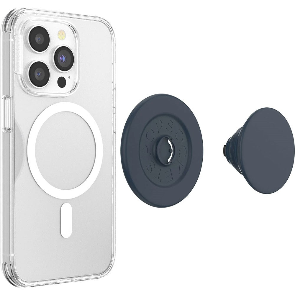 POPSOCKETS PopGrip Fatigue MagSafe - Stander & Greb - Blå