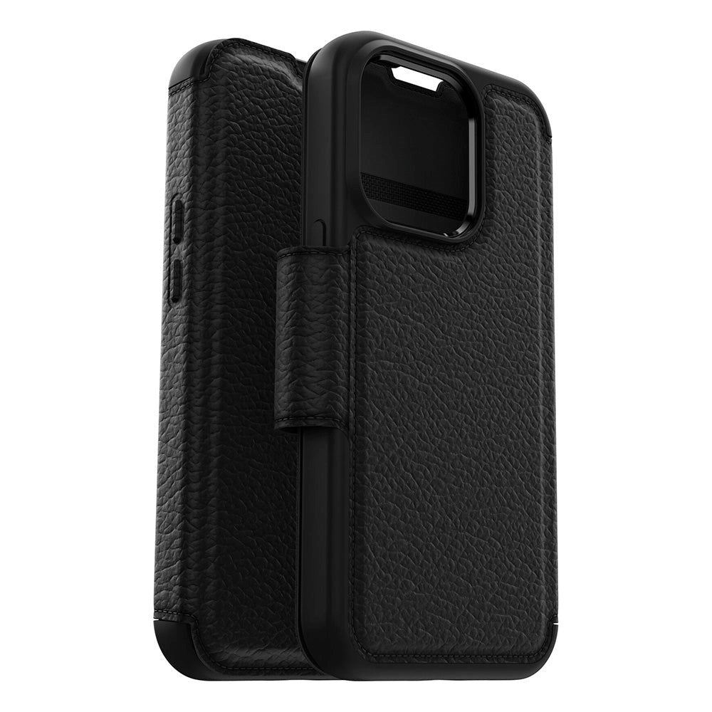 OTTERBOX iPhone 14 Pro Strada Flip Cover - Sort