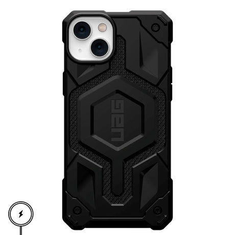 iPhone 14 Plus UAG MONARCH Pro Series Håndværker Cover - MagSafe Kompatibel - Kevlar Black