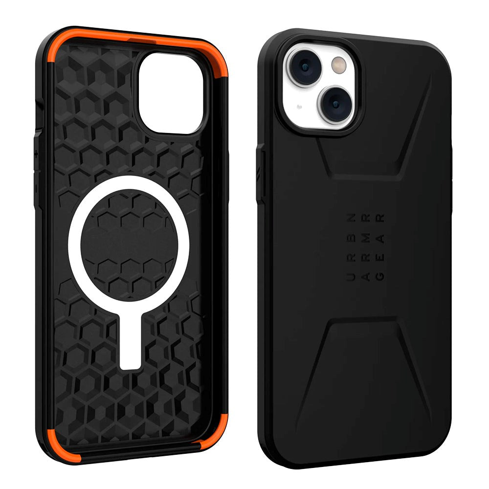 iPhone 14 Plus UAG CIVILIAN Series Bagside Cover - MagSafe Kompatibel - Black