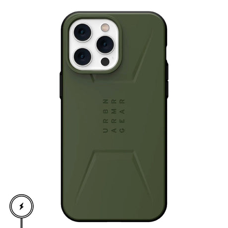 iPhone 14 Pro Max UAG CIVILIAN Series Bagside Cover - MagSafe Kompatibel - Olive