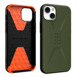iPhone 14 Plus UAG CIVILIAN Series Bagside Cover - Olive