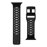 Apple Watch (42/44/SE/45/46/49mm) UAG Civilian Silikone Rem - Sort