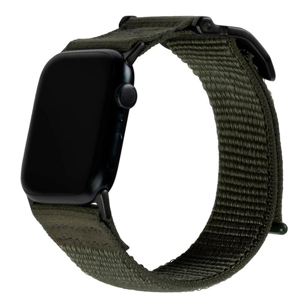 Apple Watch (42/44/SE/45/46/49mm) UAG Active Strap Stof Rem - Grøn