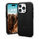 iPhone 15 Pro UAG CIVILIAN Series Bagside Cover - MagSafe Kompatibel - Black