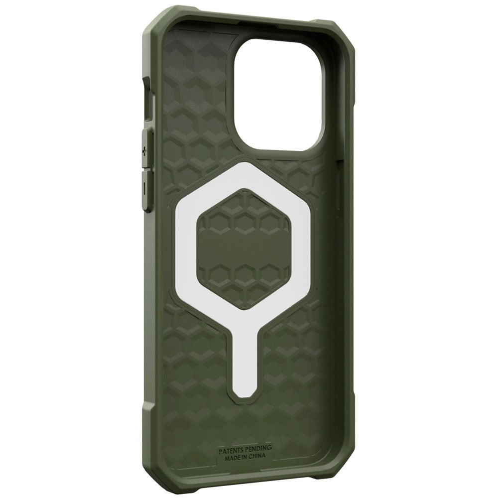 iPhone 15 Pro UAG ESSENTIAL ARMOR Series Bagside Cover - MagSafe Kompatibel - Olive