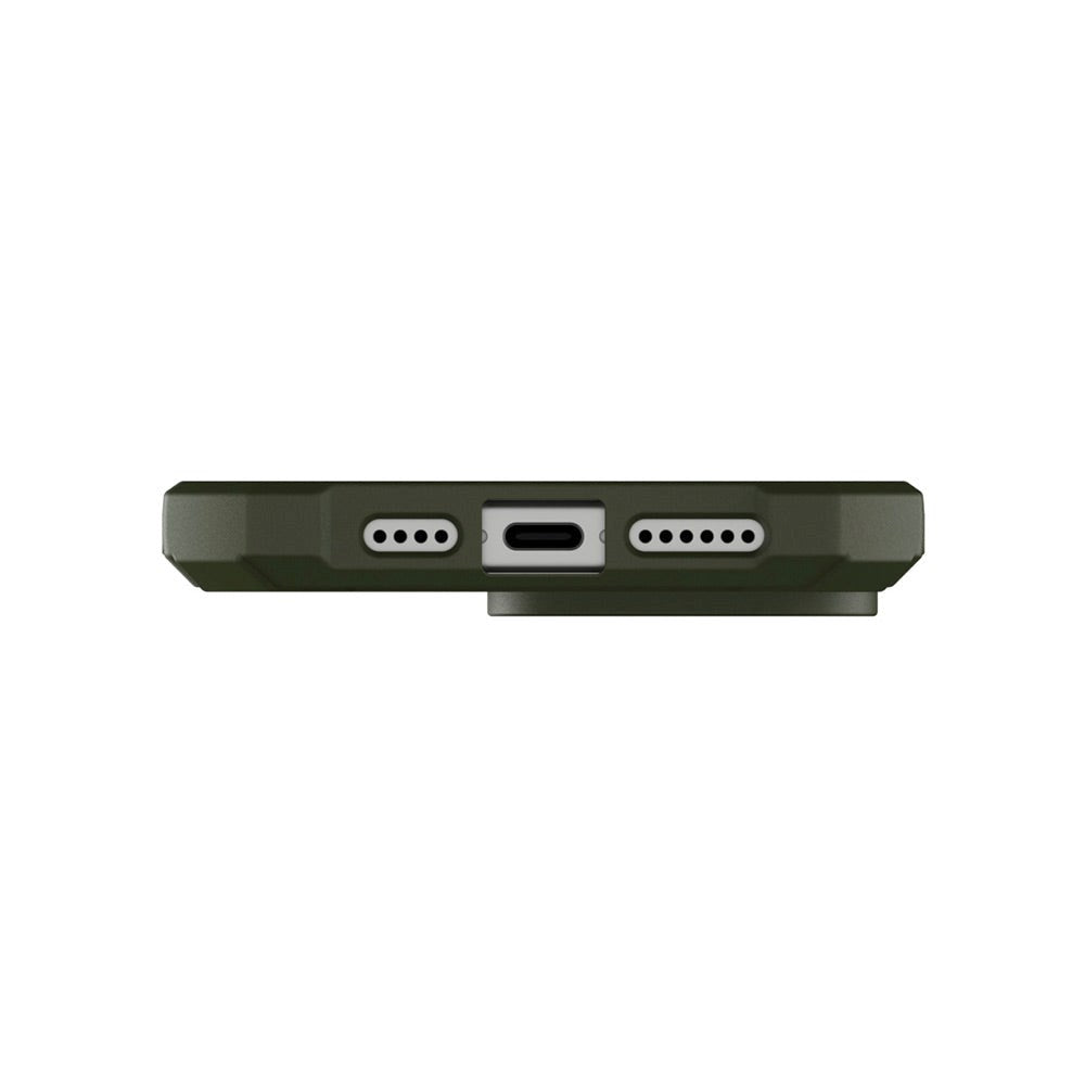 iPhone 15 Pro UAG ESSENTIAL ARMOR Series Bagside Cover - MagSafe Kompatibel - Olive