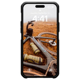 iPhone 15 Plus UAG METROPOLIS LT Series Bagside Cover - DuPont™ Kevlar - MagSafe Kompatibel - Black