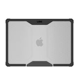 MacBook Air 15" M2/M3 (2023-2024) UAG Plyo Cover - Gennemsigtig / Sort