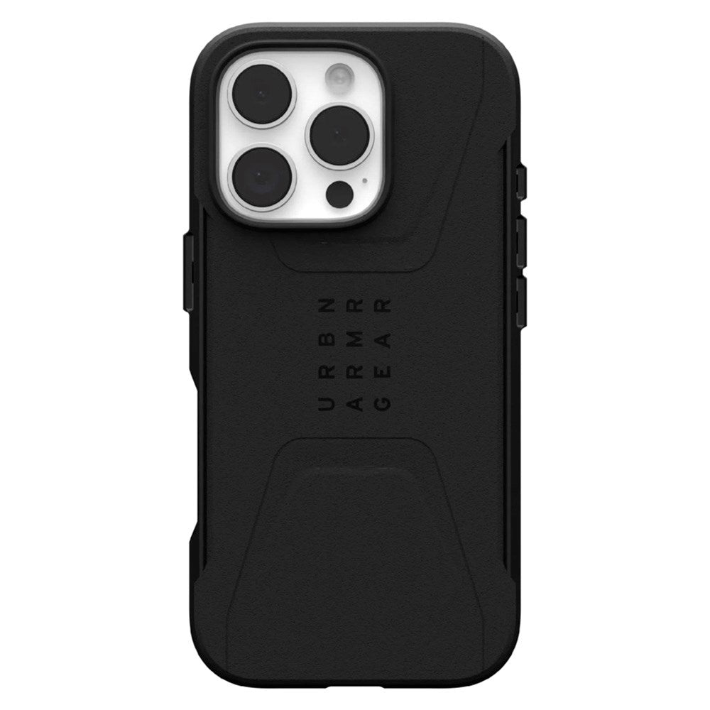 iPhone 16 Pro UAG CIVILIAN Series Bagside Cover - MagSafe Kompatibel - Black