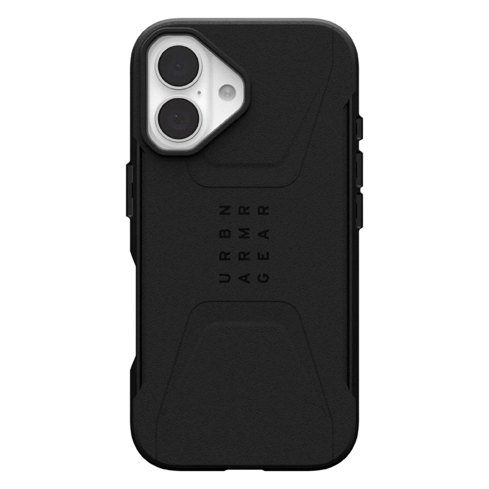 iPhone 16 UAG CIVILIAN Series Bagside Cover - MagSafe Kompatibel - Black