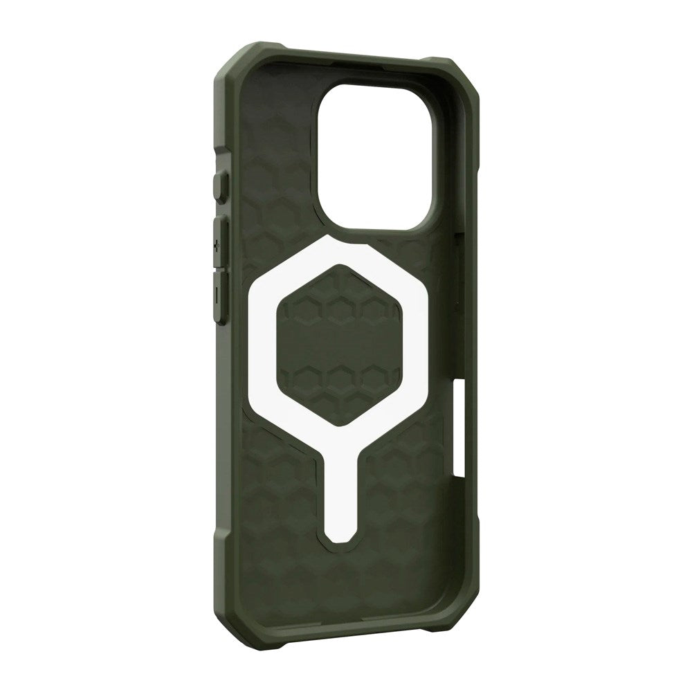 iPhone 16 Pro UAG ESSENTIAL ARMOR Series Bagside Cover - MagSafe Kompatibel - Olive Drab