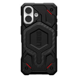 iPhone 16 UAG MONARCH Pro Series Håndværker Cover - MagSafe Kompatibel - Kevlar Black