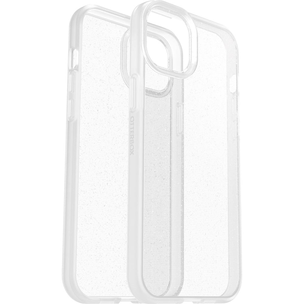 OtterBox React Series iPhone 15 Plus Cover - Gennemsigtig / Glimmer