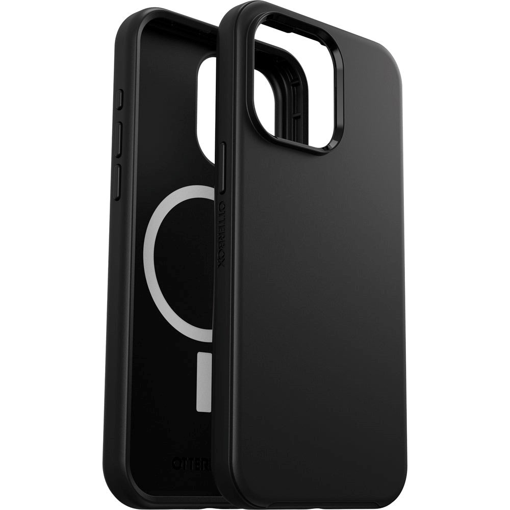 OtterBox Symmetry Series iPhone 15 Pro Max Cover - MagSafe Kompatibel - Sort