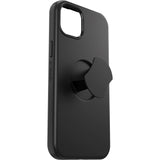 OtterBox Symmetry Series iPhone 15 Plus Håndværker Cover m. OtterGrip - MagSafe Kompatibel - Sort