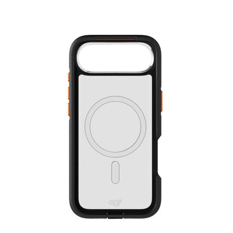 iPhone Air Tech21 EVO Pro Mobil Cover m. Strop - MagSafe Kompatibel - Gennemsigtig / Sort